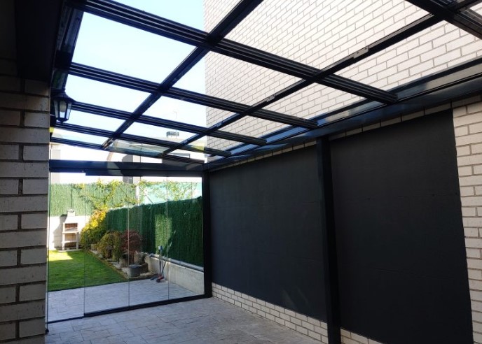 techos moviles de cristal